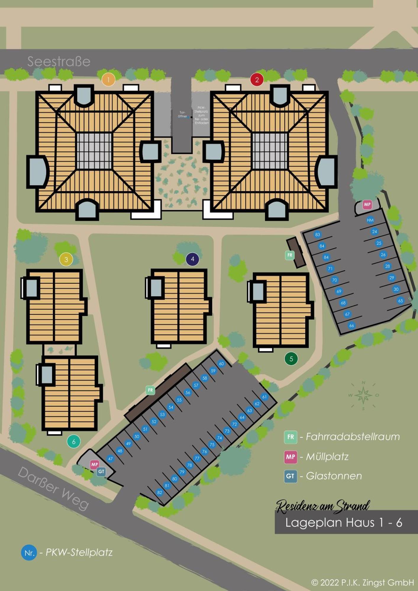 Residenz Am Strand Wohnung 4-64 Zingst Exterior foto